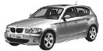 BMW E87 P1E0B Fault Code